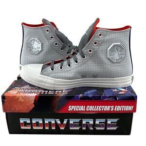 Converse x Transformers Chuck Taylor All Star Decepticons Limited Edition Size 8